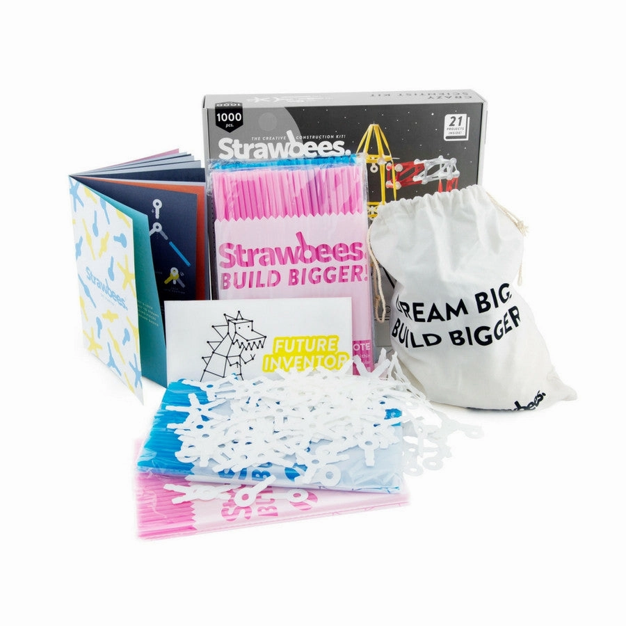 Strawbees - Crazy Scientist Building Kit