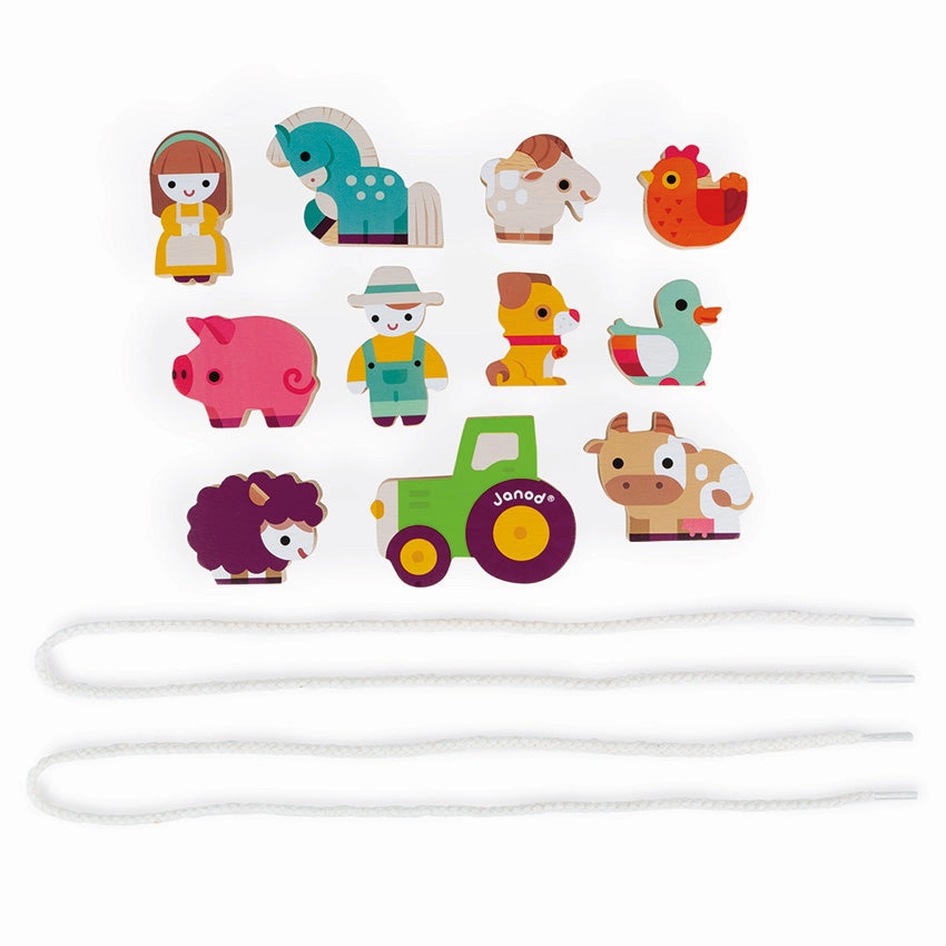 Stringable Farm Beads
