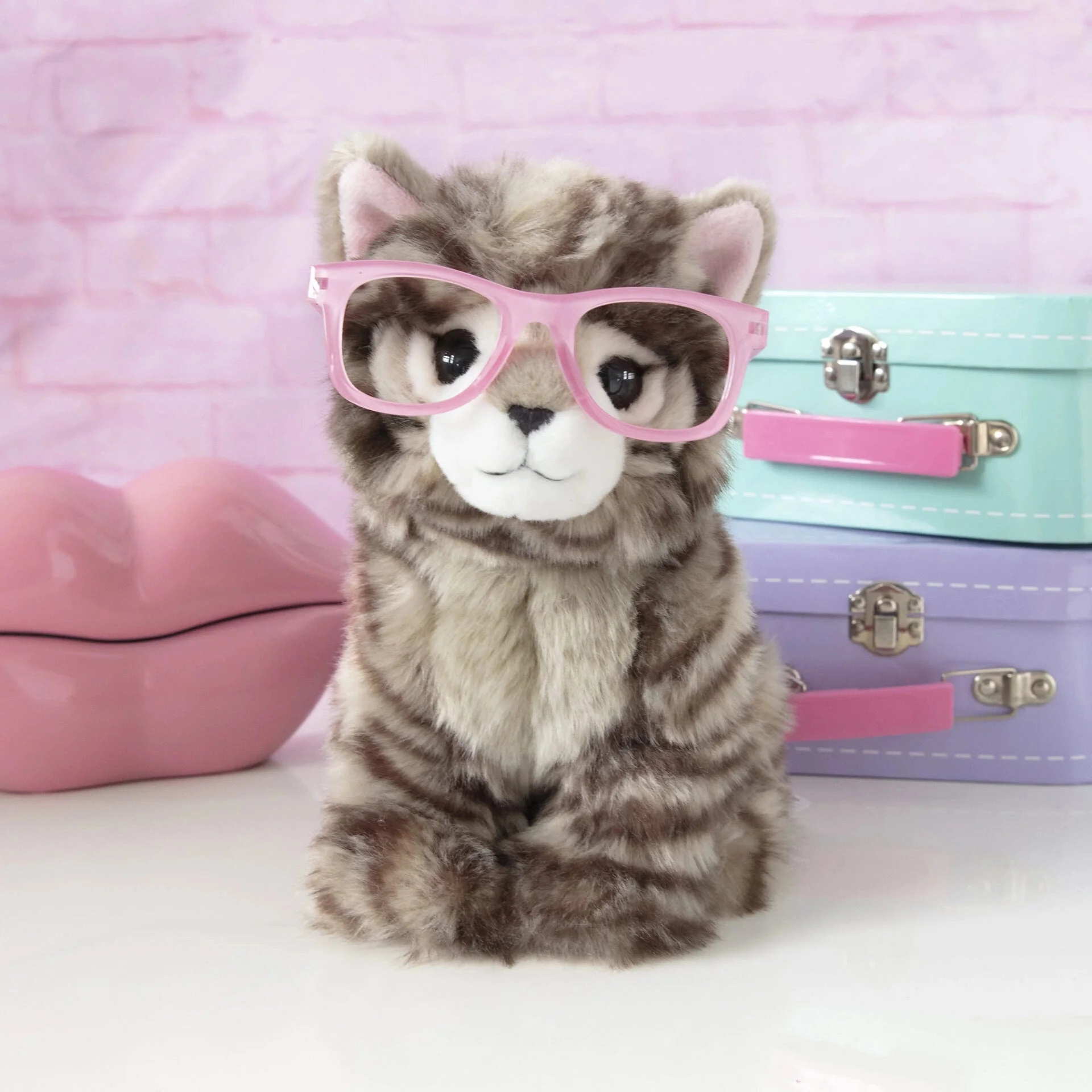 Studio Pets Paige British Longhair Kitten 23cm Plush