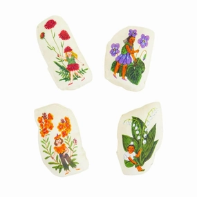 Stuffed Flower Fairies Set