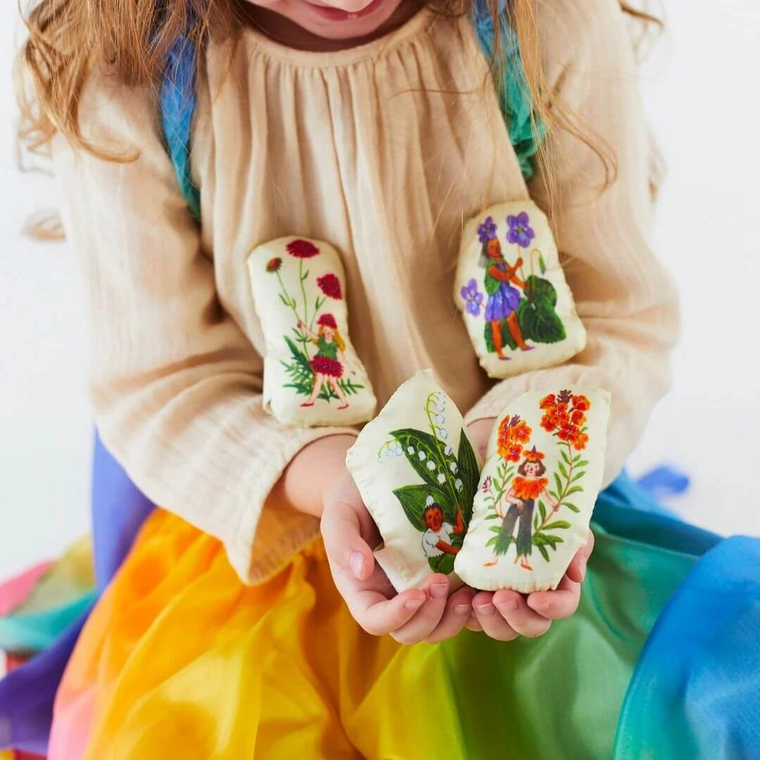 Stuffed Flower Fairies Set
