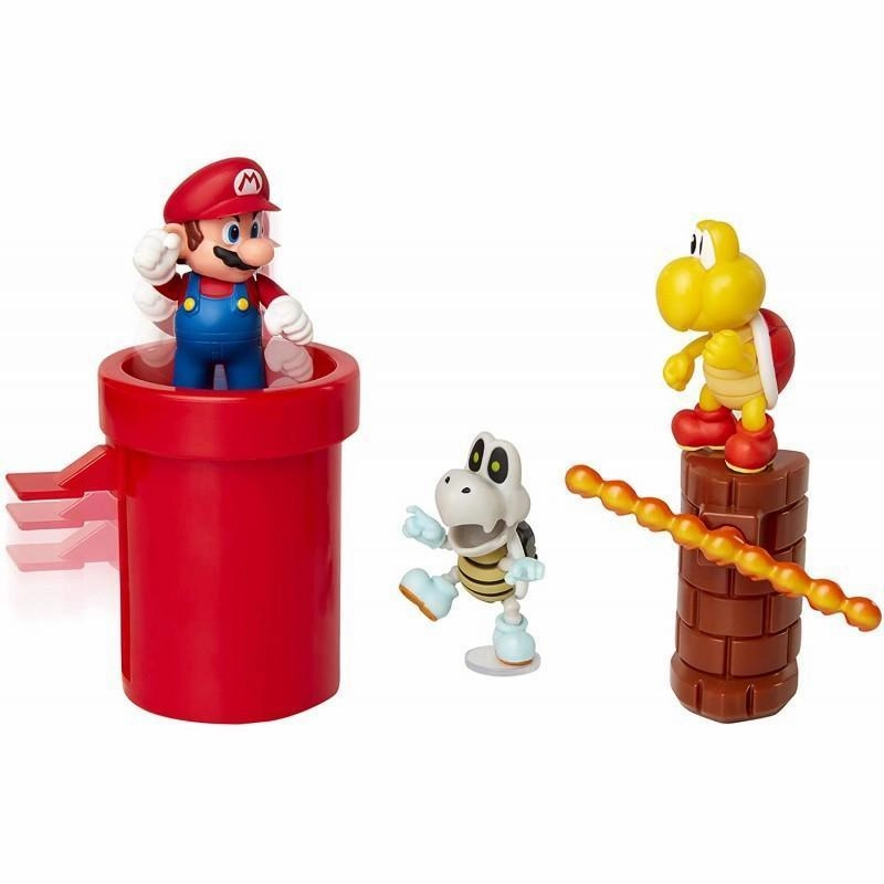 Super Mario JPA85989 Dungeon Diorama Playset