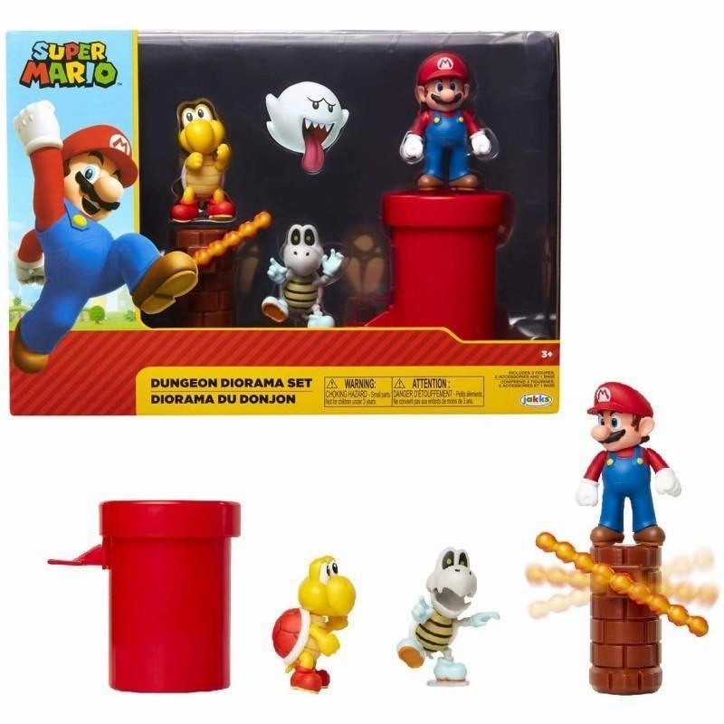 Super Mario JPA85989 Dungeon Diorama Playset