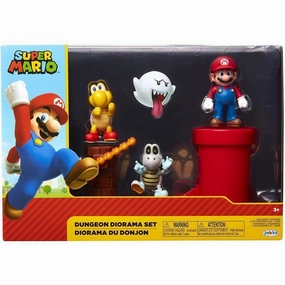 Super Mario JPA85989 Dungeon Diorama Playset