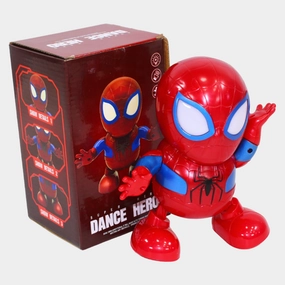 Superhero Dancing Spider-Man Action Figure  Lights & Music
