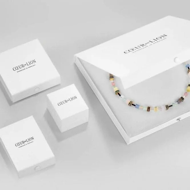Swarovski Crystal Aqua Apricot Bracelet 4713/30-2028 Coeur De Lion Jewellery