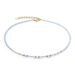 Swarovski Crystal Light Blue Necklace 4434/10-0720 Coeur De Lion Jewellery