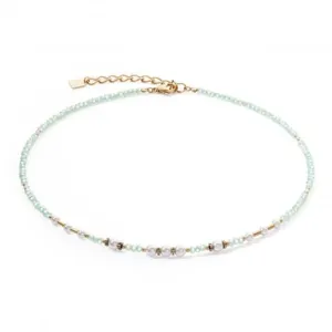 Swarovski Crystal Light Green Necklace 4434/10-0520 Coeur De Lion Jewellery