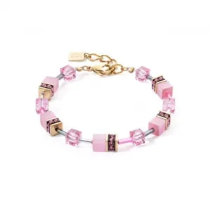 Swarovski Crystal Light Rose Bracelet 4020/30-1920 Coeur De Lion Jewellery