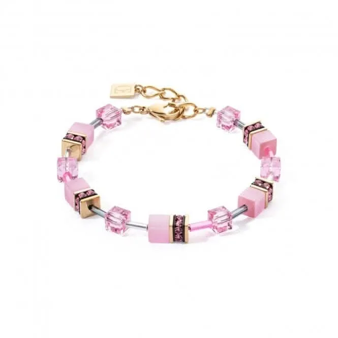 Swarovski Crystal Light Rose Bracelet 4020/30-1920 Coeur De Lion Jewellery