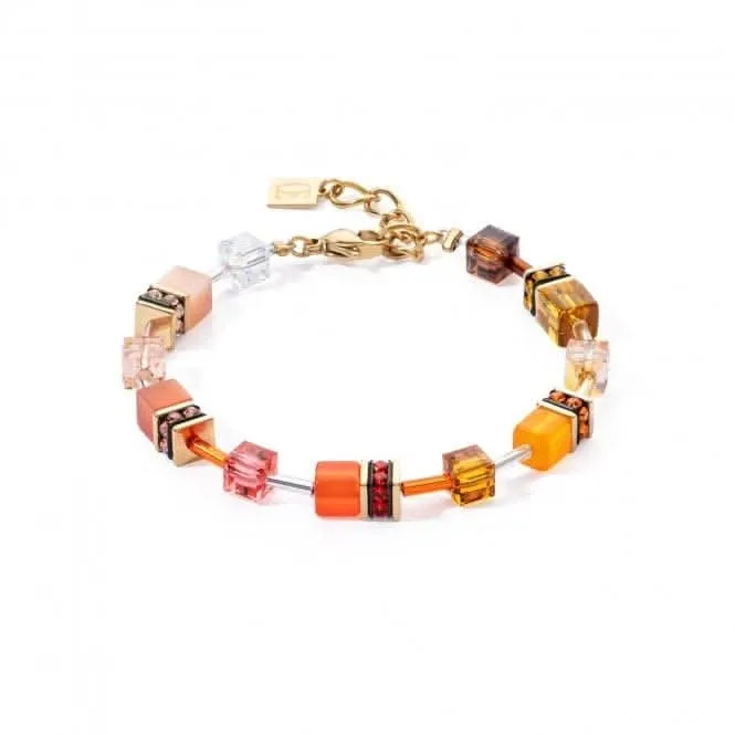 Swarovski Crystal Orange Brown Bracelet 2838/30-0211 Coeur De Lion Jewellery