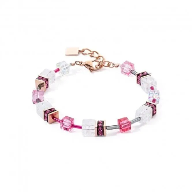 Swarovski Crystal Pink Bracelet 3018/30-0400 Coeur De Lion Jewellery