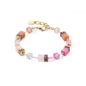 Swarovski Crystal Rose Orange Bracelet 4905/30-1902 Coeur De Lion Jewellery