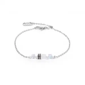 Swarovski Crystal White Silver Bracelet 5076/30-1417 Coeur De Lion Jewellery