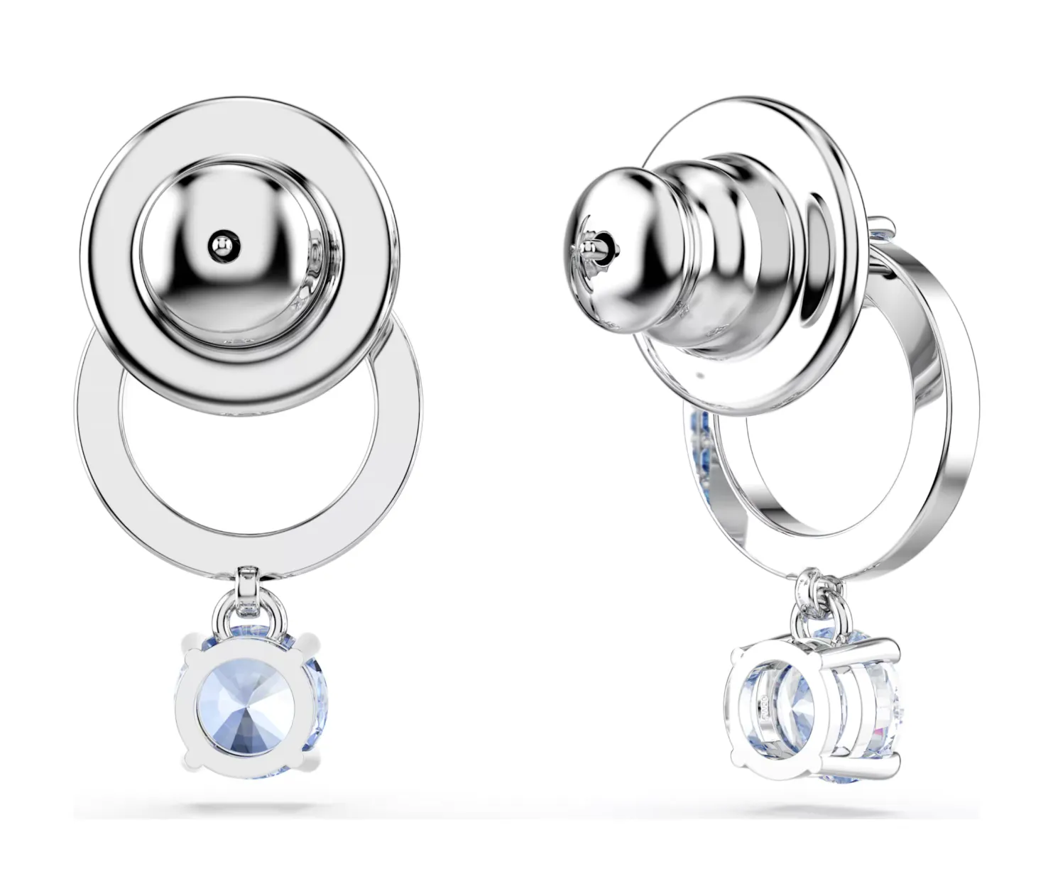 Swarovski Jewellery Attract Round Blue Drop Earrings