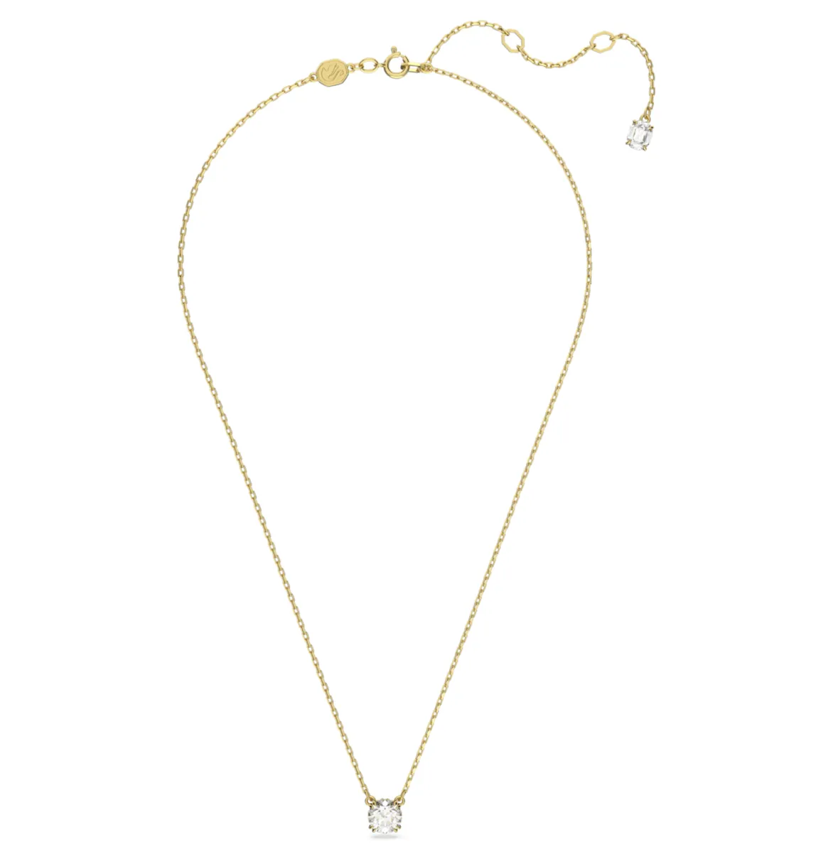 Swarovski Jewellery Constella Gold Round Earrings & Necklace