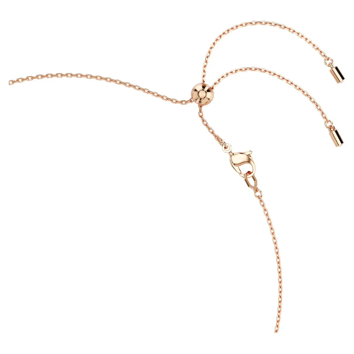 Swarovski Jewellery Constella Pearl & Round Cuts Rosegold Necklace