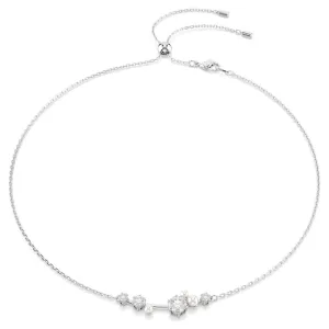 Swarovski Jewellery Constella Pearl & Round Cuts Silver Necklace