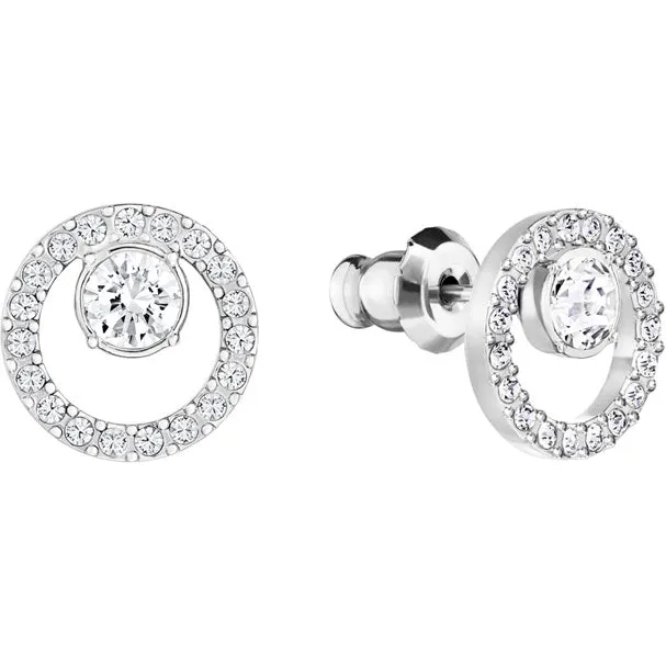 Swarovski Jewellery Creativity Circle Silver Earring & Pendant