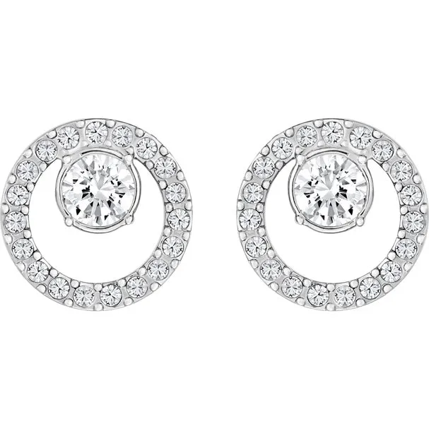 Swarovski Jewellery Creativity Circle Silver Earring & Pendant