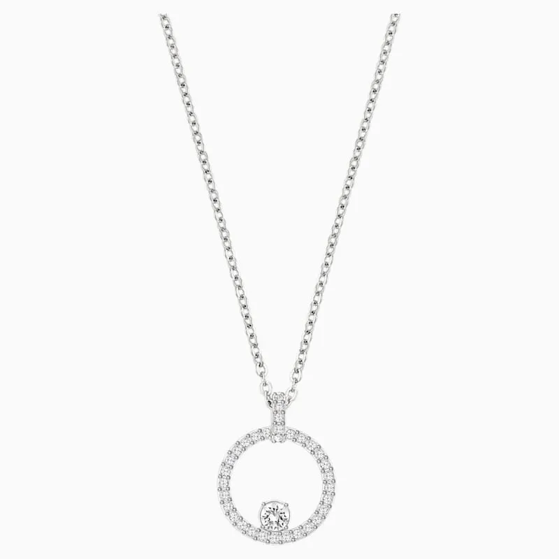 Swarovski Jewellery Creativity Circle Silver Earring & Pendant
