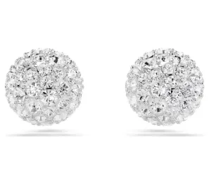Swarovski Jewellery Dextera Sphere with Crystals Silver Stud Earrings