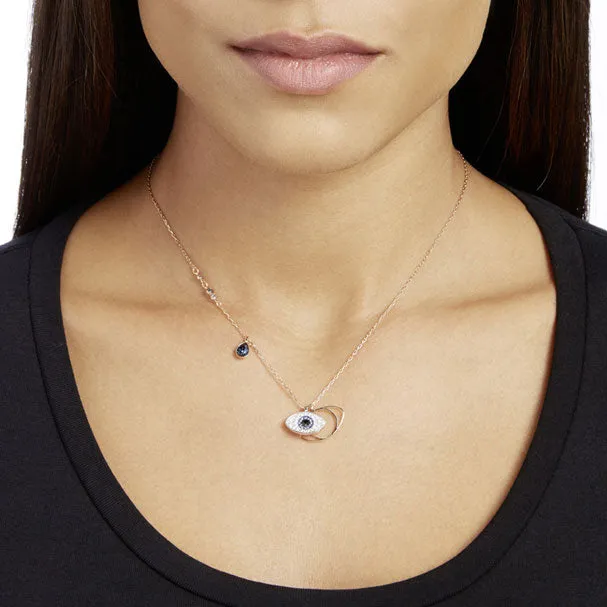 Swarovski Jewellery Duo Evil Eye Pendant