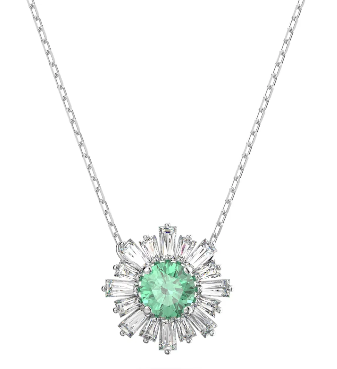 Swarovski Jewellery Green Sunshine Necklace