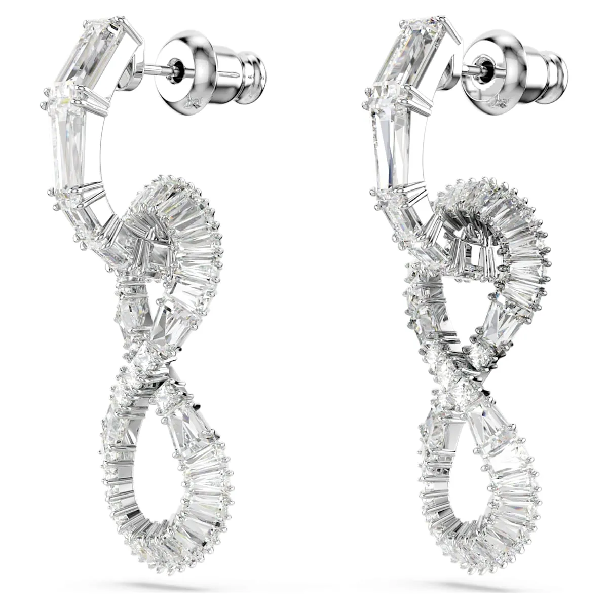 Swarovski Jewellery Hyperbola Drop Infinity Earrings