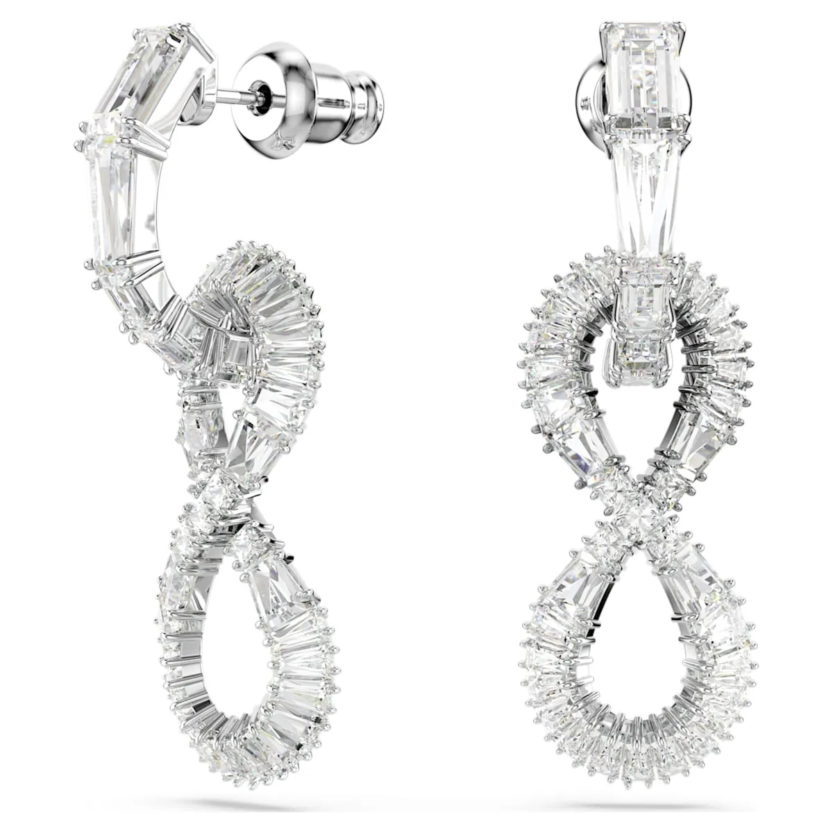 Swarovski Jewellery Hyperbola Drop Infinity Earrings