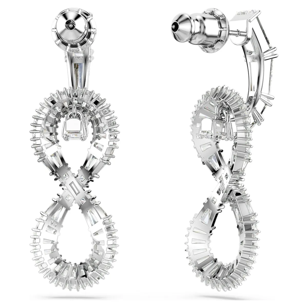 Swarovski Jewellery Hyperbola Drop Infinity Earrings