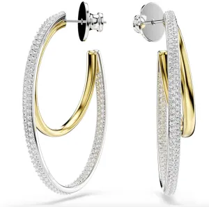 Swarovski Jewellery Hyperbola Medium Hoop Earring