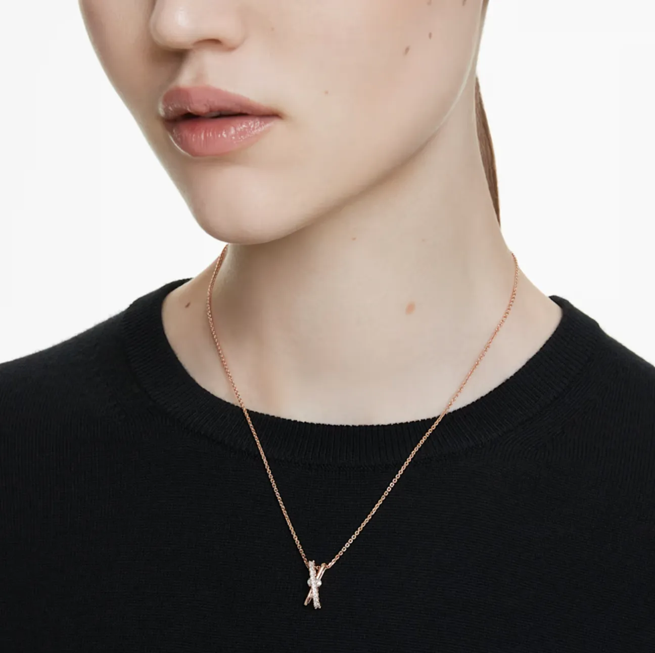 Swarovski Jewellery Hyperbola Twist Pendant - 2 colours