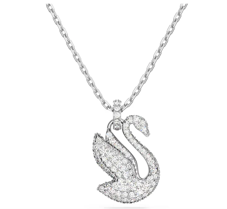 Swarovski Jewellery Iconic Silver Swan Pendant