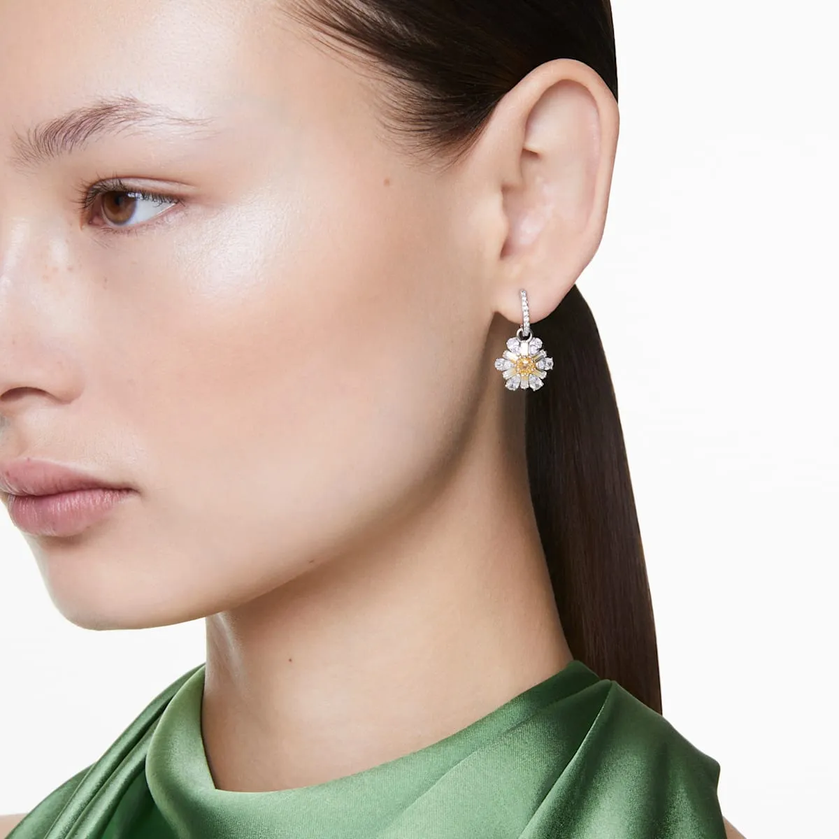 Swarovski Jewellery Idyllia Flower Drop Earrings