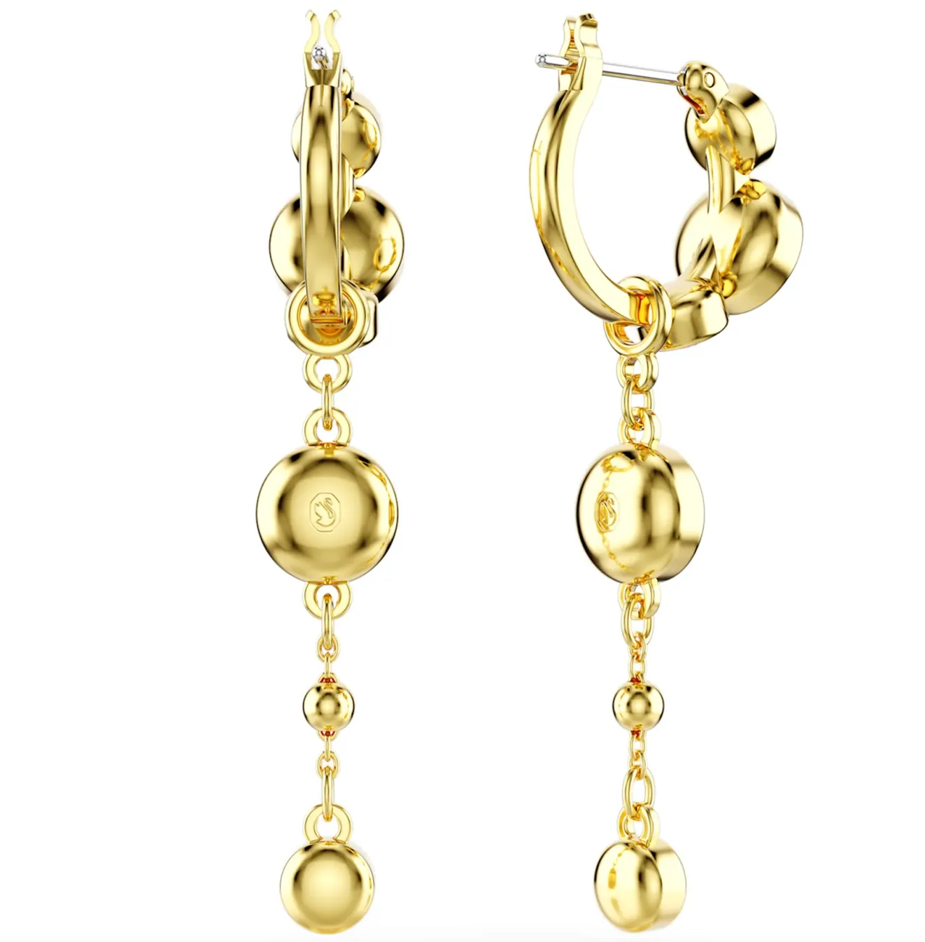 Swarovski Jewellery Imber Round Gold Drop Earrings