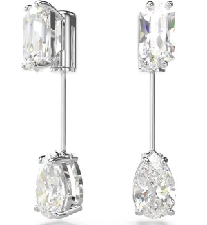 Swarovski Jewellery Mesmera Mixed Cut Clear Bar Earrings