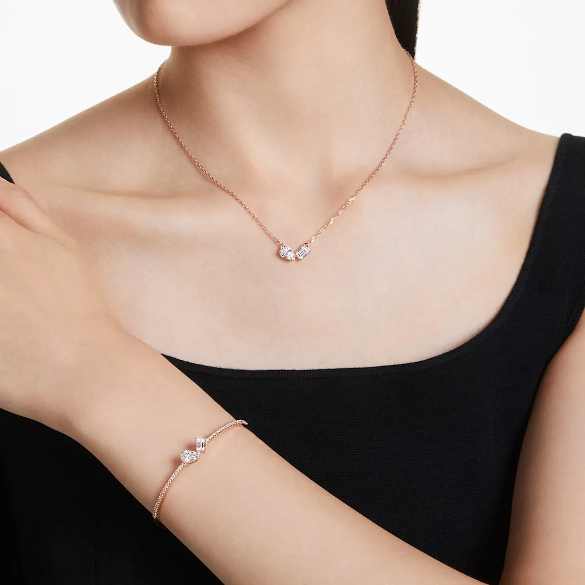 Swarovski Jewellery Mesmera Rosegold Set