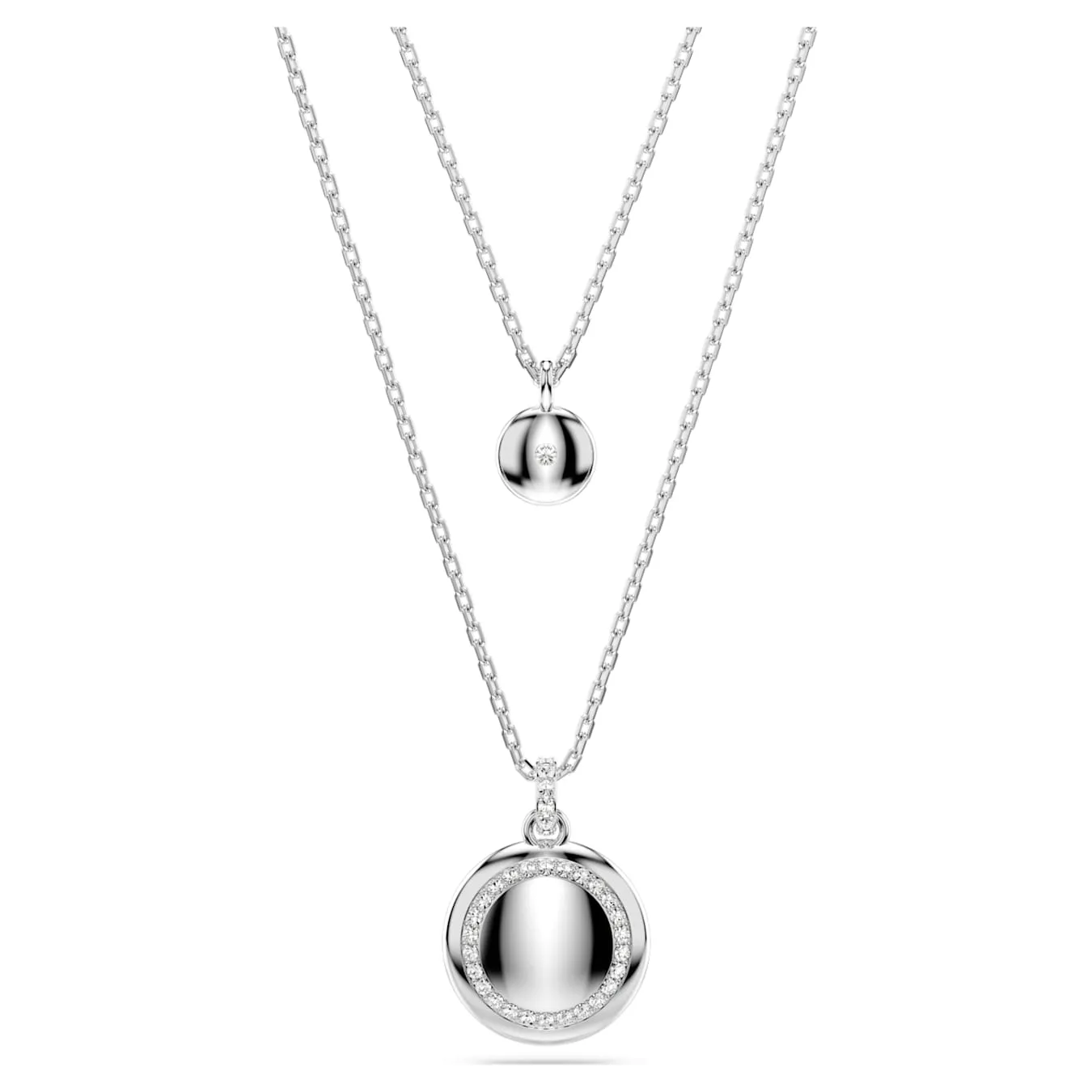 Swarovski Jewellery Meteora Silver layered pendant