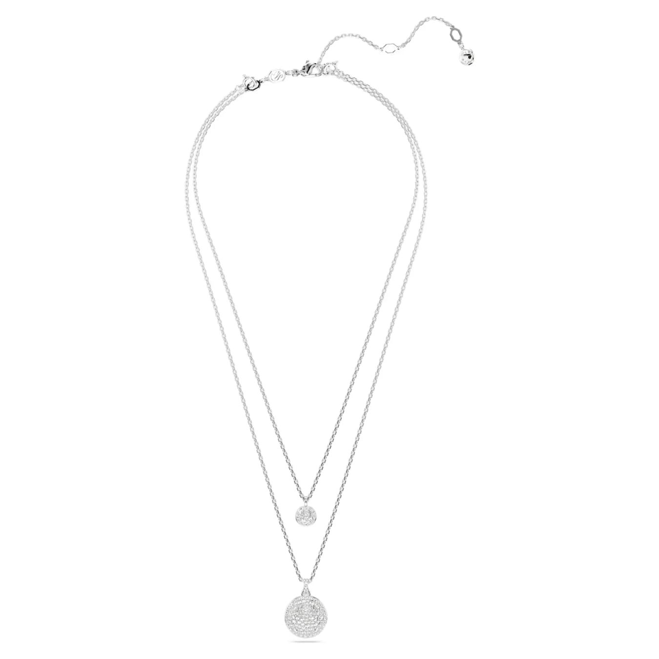 Swarovski Jewellery Meteora Silver layered pendant