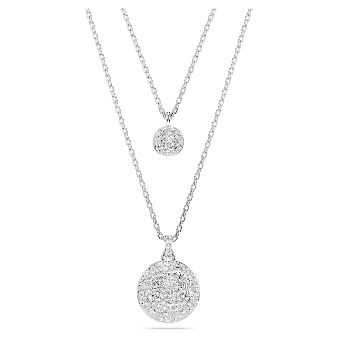 Swarovski Jewellery Meteora Silver layered pendant