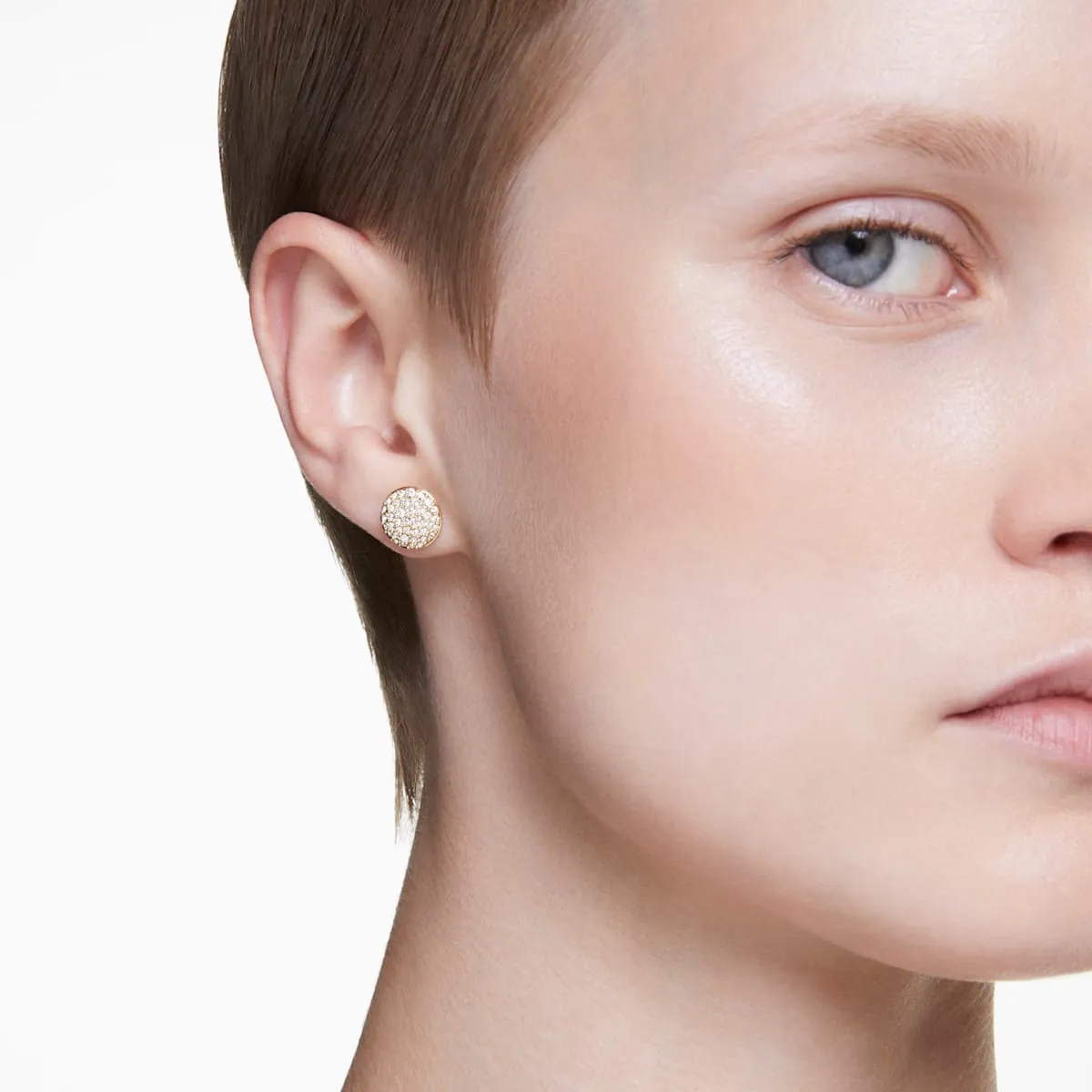 Swarovski Jewellery Meteora Stud Gold Earrings