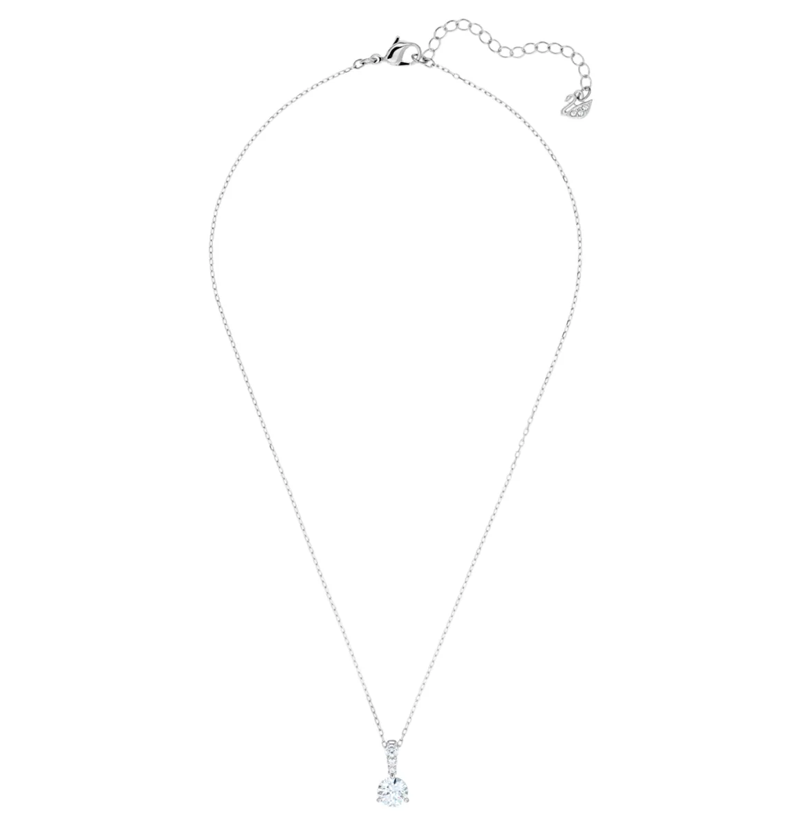 Swarovski Jewellery Solitaire Rhodium Pendant