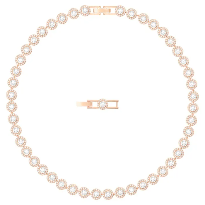 Swarovski Jewellery Swarovski Rose Gold White Crystal Angelic Necklace