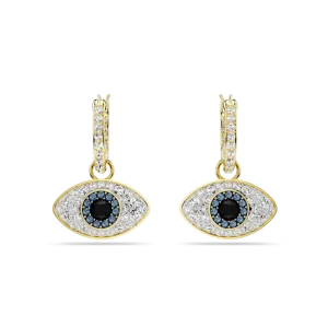 Swarovski Jewellery Swarovski Symbolica Gold-Tone Evil Eye Earrings