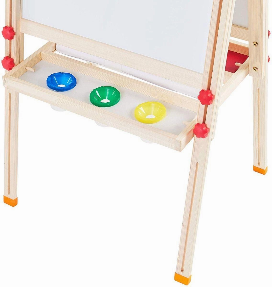 Teamson USA TK-FB026 Little Artist Vangogh Kids Easels - Wood/Red