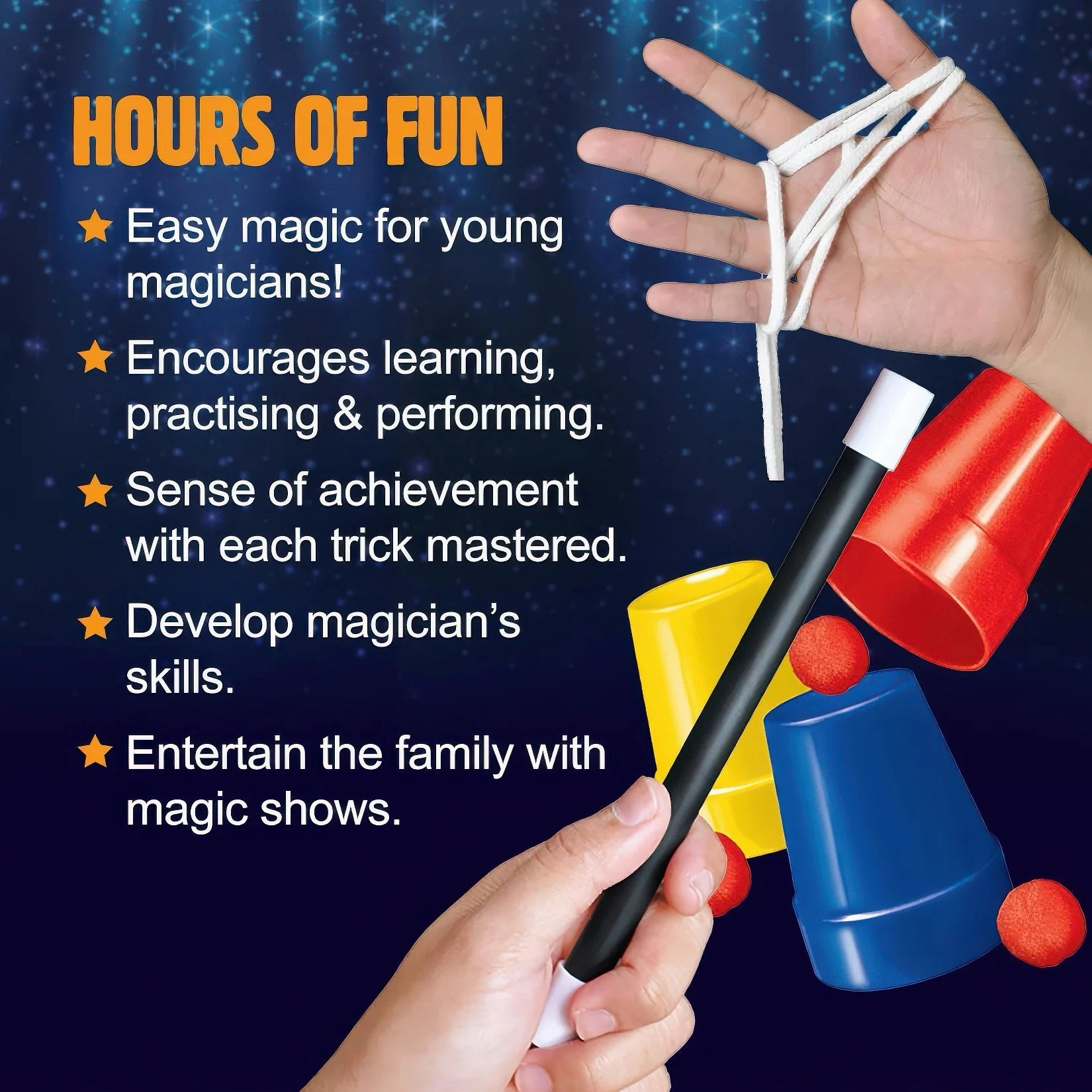 That's Magic, Magic Hat Set - Featuring 75 Fun Easy Tricks
