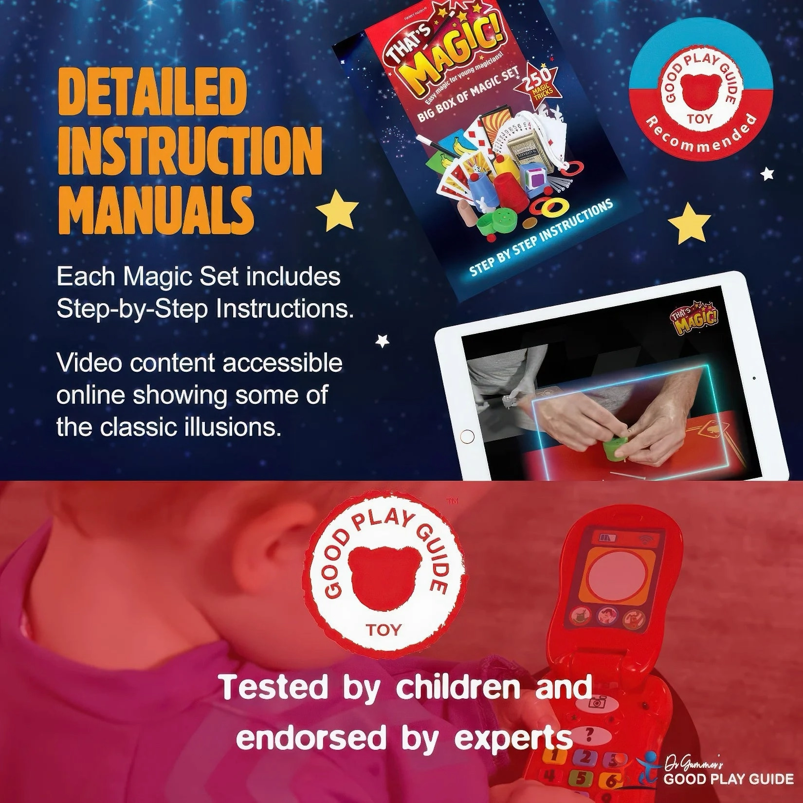 That's Magic, Magic Hat Set - Featuring 75 Fun Easy Tricks