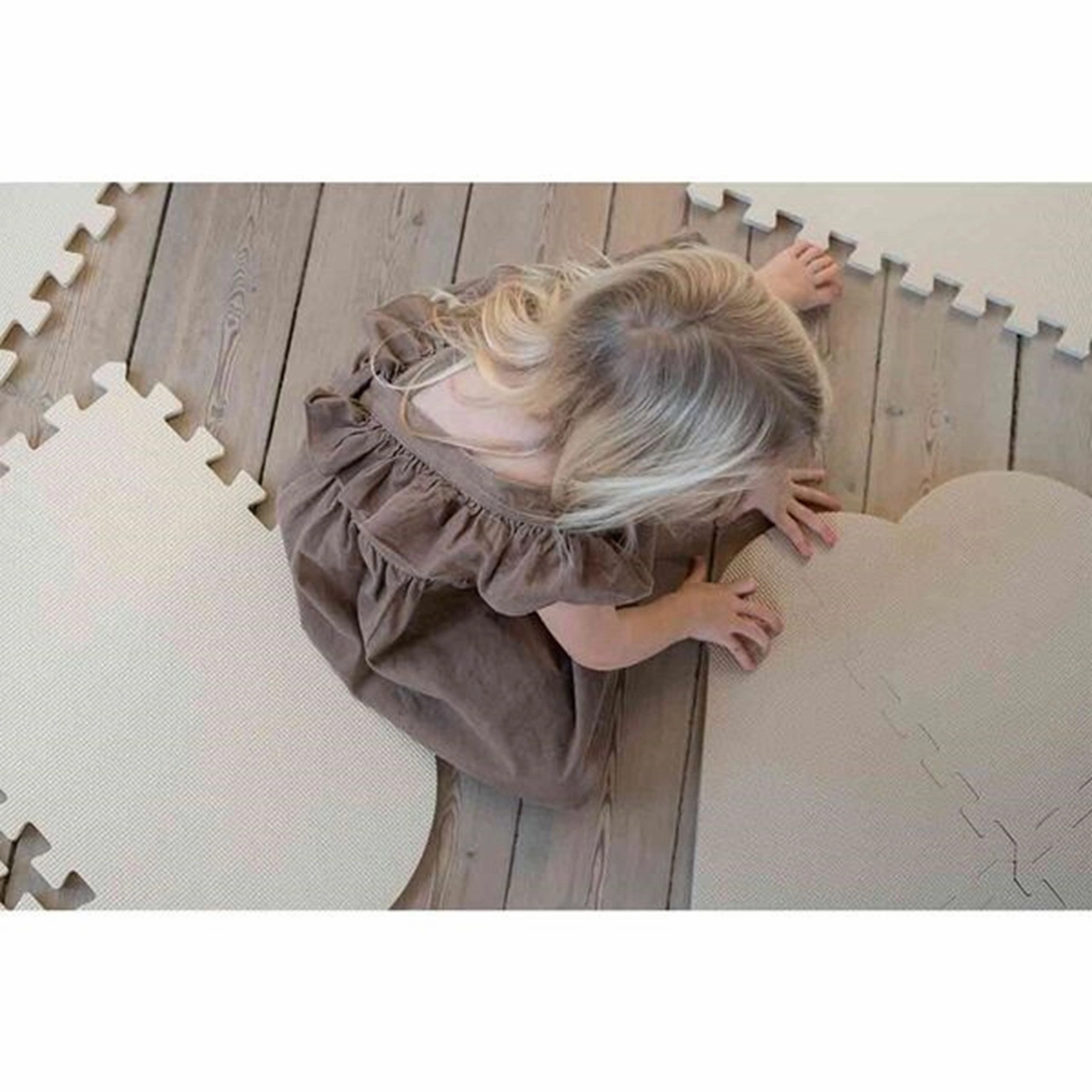 That's Mine Foam Play Mat Seashell Light Grey