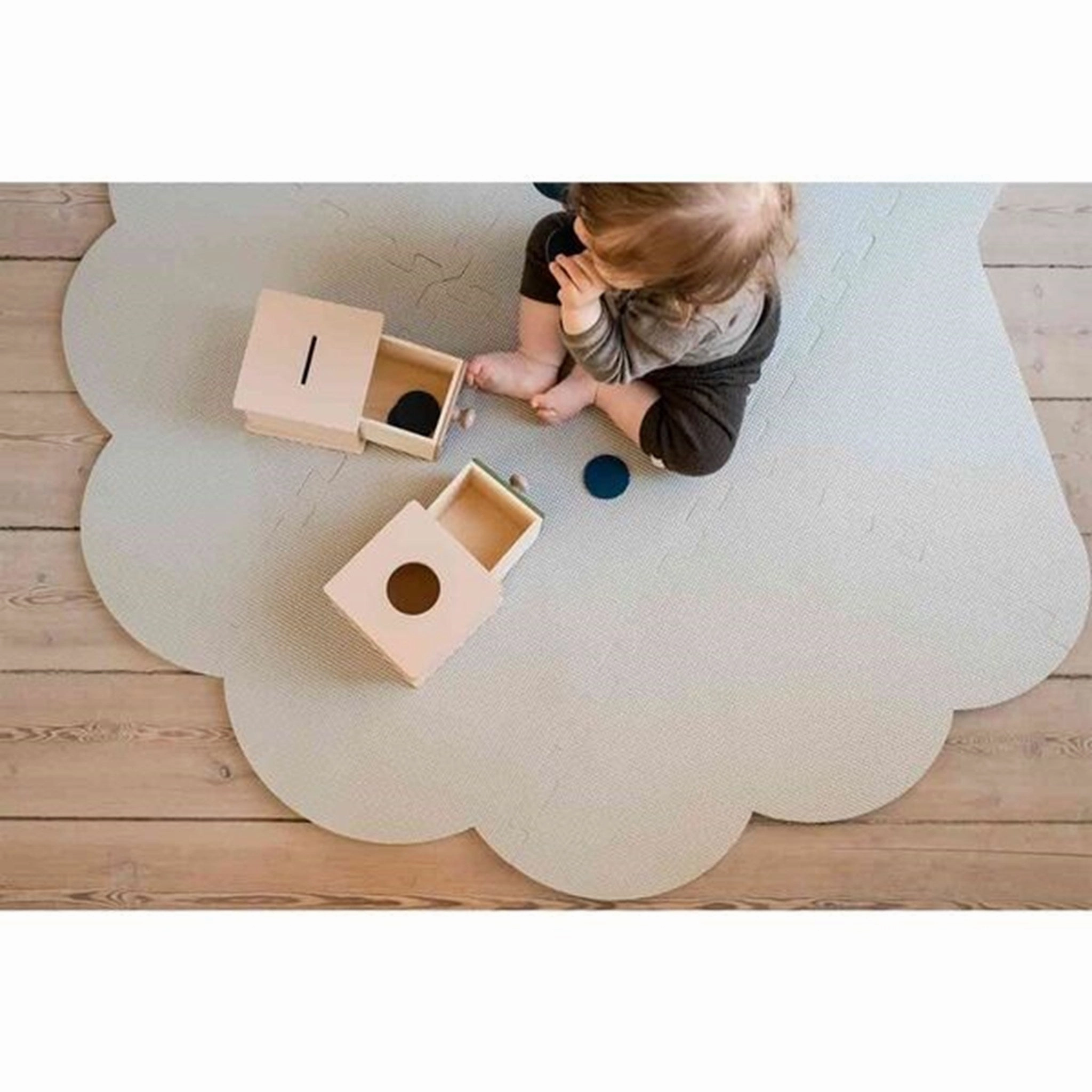 That's Mine Foam Play Mat Seashell Warm Sand